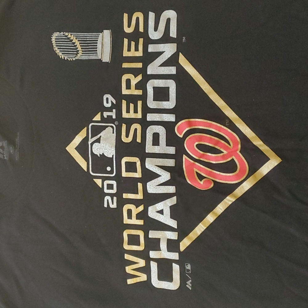 Washington Nationals world series tee